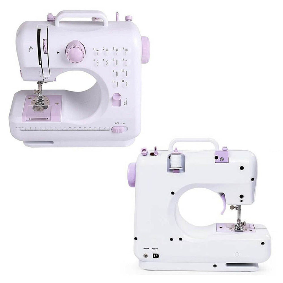 Mini sewing machine with accessories-4
