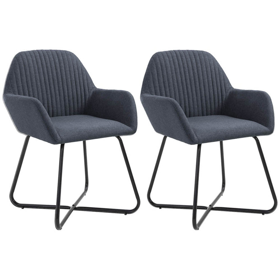 2 Molli dining chairs, in several colors - gray-0
