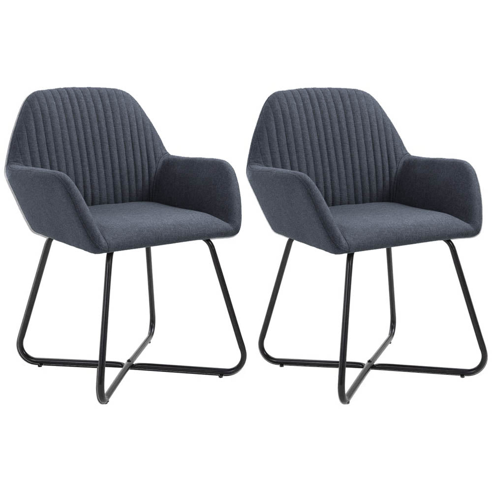 2 Molli dining chairs, in several colors - gray-0