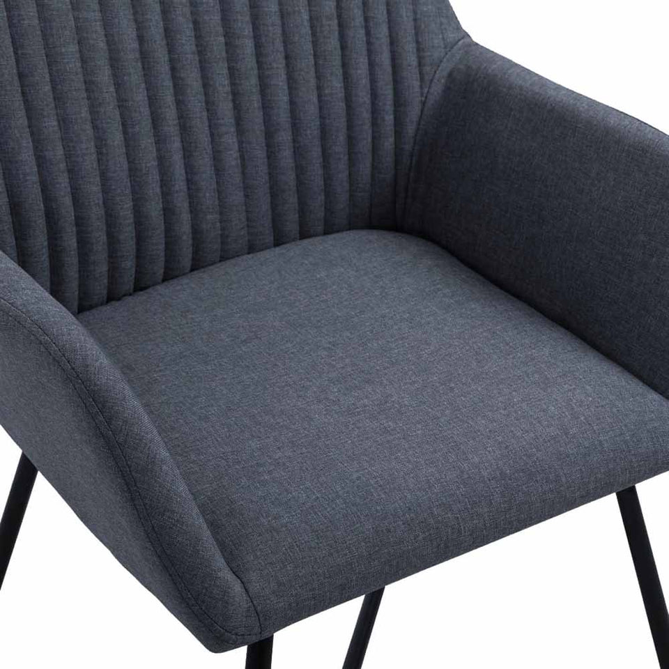 2 Molli dining chairs, in several colors - gray-2