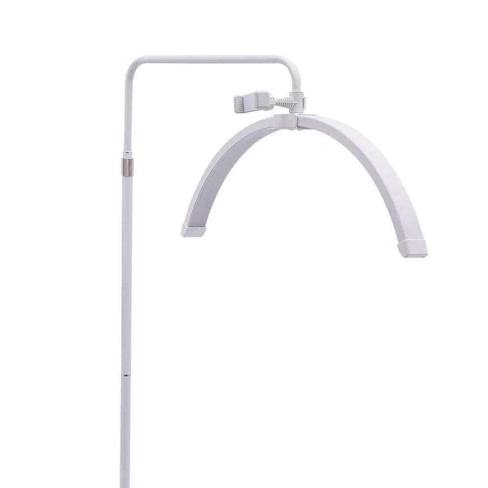 Moon, félhold alakú kozmetikai állólámpa, fehér-1