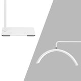 Moon, félhold alakú kozmetikai állólámpa, fehér-2