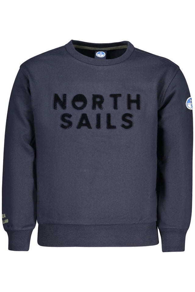 NORTH SAILS CHILDREN'S BLUE ZIP-UP SWEATSHIRT