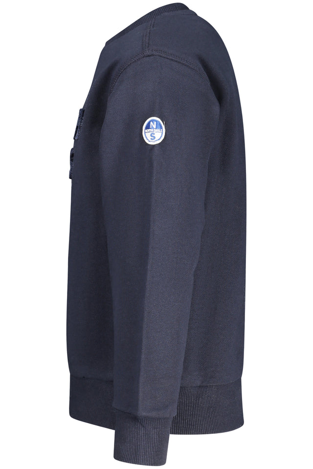 NORTH SAILS CHILDREN'S BLUE ZIP-UP SWEATSHIRT