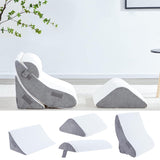 Ortopédiai kialakítású hát-, nyak- és lábtámasz szett, 4 részes-2