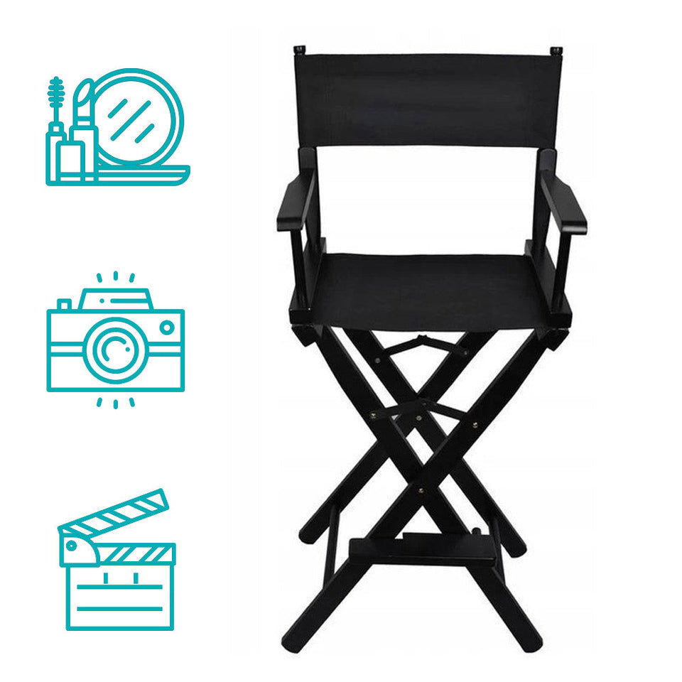 Összecsukható smink szék favázzal-2