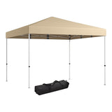 Pavilon hátfallal, zsebekkel 3x3x2,8 m, bézs-1