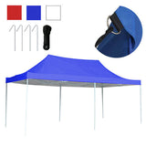 Folding garden pavilion in several types-3x6 meter-red-pavilion-0