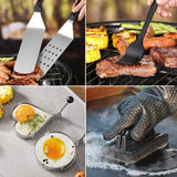 134 db-os BBQ grill készlet-1