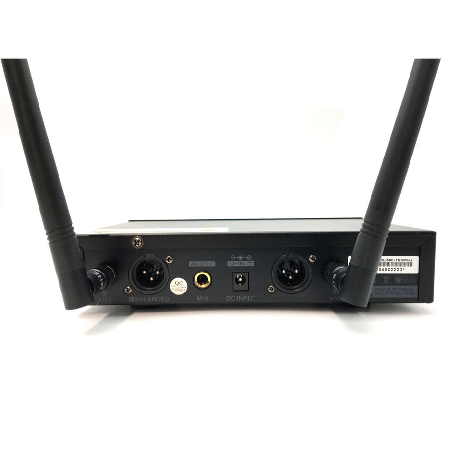 Renton Pro Wireless Microphone (2 channels)-1