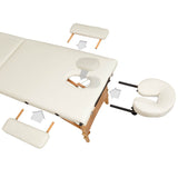 3-zone, portable massage bed-2