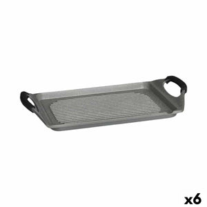 Barbecue Kinvara White Red Grey Silicone Aluminium 34 x 26 cm-0
