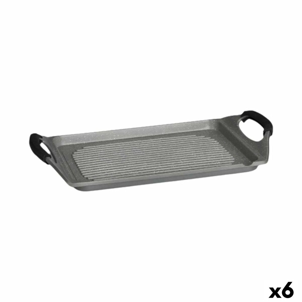 Barbecue Kinvara White Red Grey Silicone Aluminium 34 x 26 cm-0