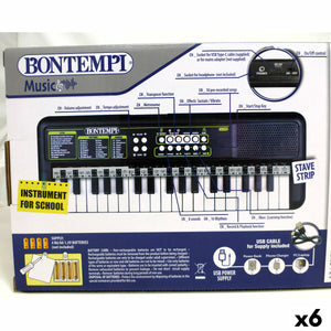 37-Key Keyboard Bontempi 42 x 4 x 15 cm (6 Units)-11