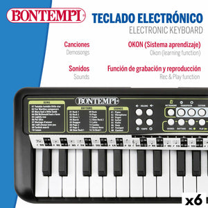37-Key Keyboard Bontempi 42 x 4 x 15 cm (6 Units)-18