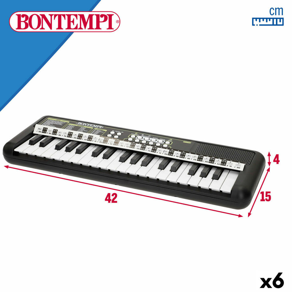 37-Key Keyboard Bontempi 42 x 4 x 15 cm (6 Units)-16