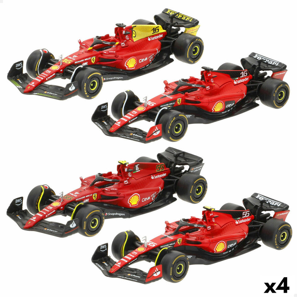 Toy car Ferrari LECLERC (4 Units)-0