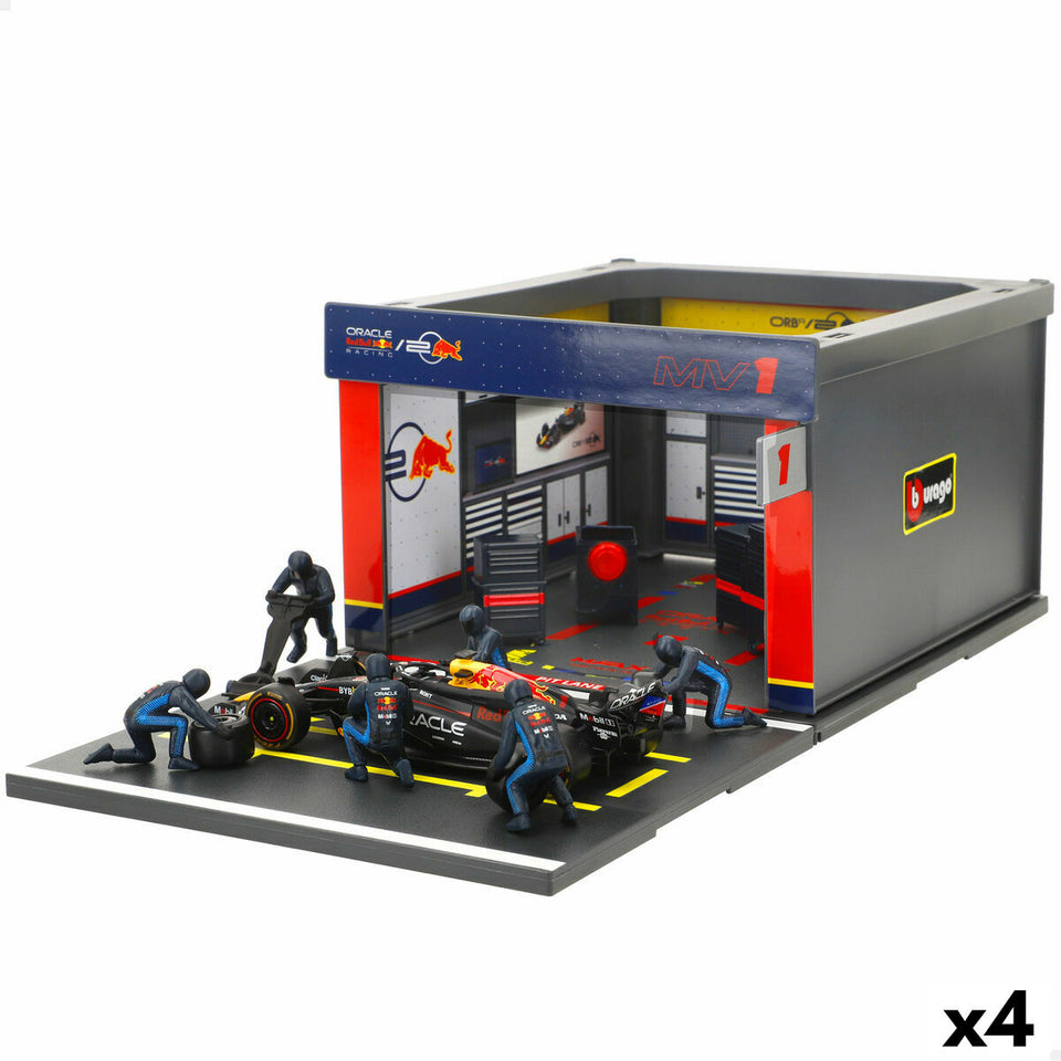 Racing car Red Bull BURAGO (4 Units)-0