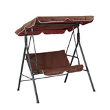 Záhradná hojdačka, hnedá