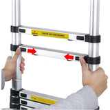 Teleszkópos alumínium létra 3 méretben-4,1 méteres-1