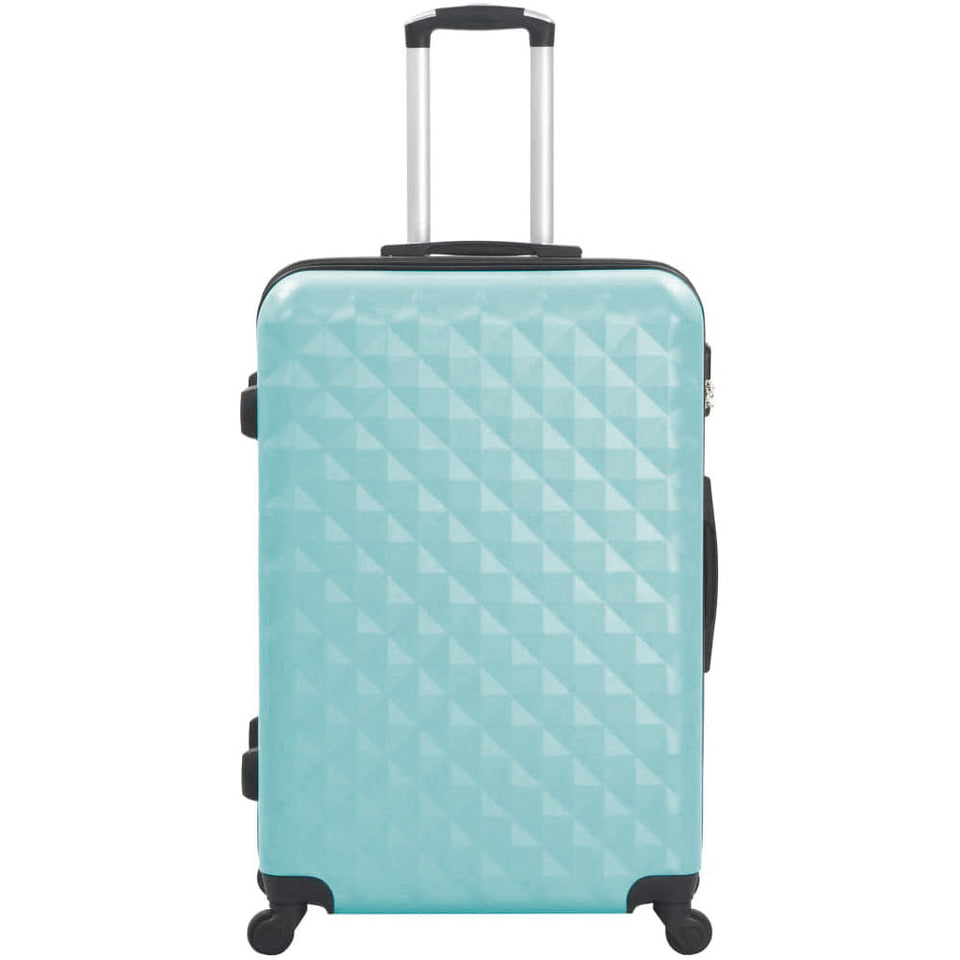 Utazóbőrönd szett kozmetikai táskával, több színben-mentazöld-2