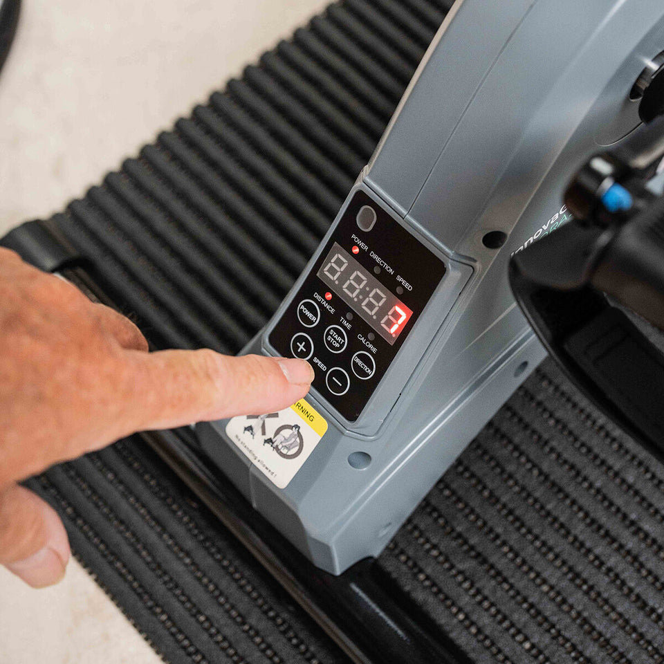 Electric Assisted Pedaler for Arms and Legs with Mat and Remote Control Velora 3000 InnovaGoods-8